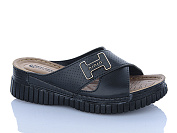 Шлепанцы Sali One 208-55 чорний от магазина Frison