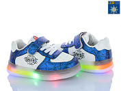 Кроссовки Crossopt NC61-1 navy LED от магазина Frison