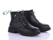Ботинки Violeta Y106-7603 black-green от магазина Frison