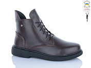 Ботинки Sali 25 коричневий к чор-п.зима батал от магазина Frison