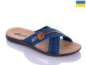Шлепанцы Gurkem MD2026-3133 синій батал от магазина Frison