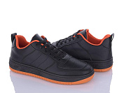 Кроссовки Okshoes 101-1 black-orange от магазина Frison