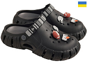 Кроксы Rai Shoes DS012 чорний от магазина Frison