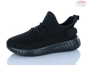 Кроссовки Qq Панда KB015-1 all black от магазина Frison