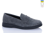 Туфли Sali A2-2 графіт з чор-п. от магазина Frison