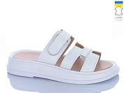 Шлепанцы Sali 5-1 білий біл-п. от магазина Frison