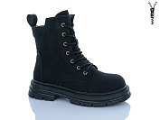 Ботинки Super Gear 0025-038 black от магазина Frison