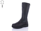 Сапоги Qq Shoes 623 black от магазина Frison