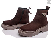 Ботинки Gratis 5026-145 коричневий зима 2024 от магазина Frison
