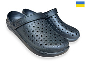 Кроксы Rai Shoes 025 чорний от магазина Frison