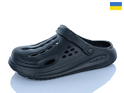 Кроксы Sanlin2 026 чорний от магазина Frison