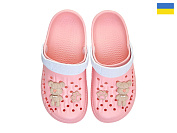 Кроксы Rai Shoes 009 персиковий от магазина Frison