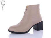 Ботинки Qq Shoes 641-1 beige от магазина Frison