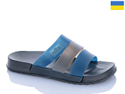 Шлепанцы Progress Payas M сір-синій от магазина Frison