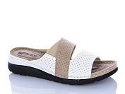 Шлепанцы Sali One 203-43 бежевий от магазина Frison