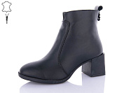 Ботинки Qq Shoes 639-1 black от магазина Frison