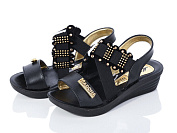 Босоножки Gurkem K26-049-3 black от магазина Frison