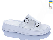 Шлепанцы Sali 11 білий біл-п. от магазина Frison