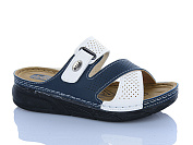 Шлепанцы Sali One 820 син-білий от магазина Frison