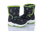 Дутики Цветик A203 black-green от магазина Frison