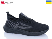 Кроссовки Slipers K262 чорний от магазина Frison