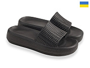 Шлепанцы Rai Shoes ДС78 чорний от магазина Frison