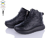 Ботинки Cross-Shop 21-42-1W чорний от магазина Frison