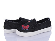 Слипоны Waldem WH09 black-red от магазина Frison