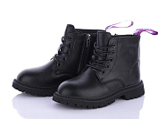 Ботинки Violeta Y90-0279B black-purple от магазина Frison