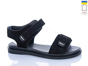 Босоножки Garti 004 чорний замш от магазина Frison