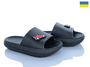 Шлепанцы Vladimir Cross 022-2 чорний от магазина Frison