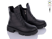 Ботинки No Brand 02-11 чорний от магазина Frison