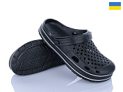 Кроксы Golden Lion M51 чорний от магазина Frison