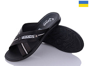Шлепанцы Gurkem TRK2026-007 чорний-білий от магазина Frison