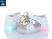 Босоножки Clibee ZA80 white LED от магазина Frison