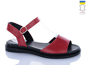 Босоножки Sali 508 червоний чор-п. от магазина Frison