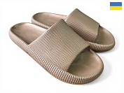 Шлепанцы Rai Shoes 024 кофе от магазина Frison