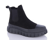 Ботинки Qq Shoes JP black от магазина Frison