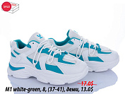Кроссовки Sindikat M1 white-green от магазина Frison