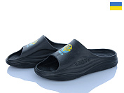 Шлепанцы Golden Lion 1001 герб чорний от магазина Frison