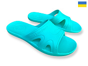 Шлепанцы Rai Shoes 22-10 бірюзовий от магазина Frison