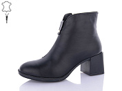 Ботинки Qq Shoes 641-1 шк-black от магазина Frison