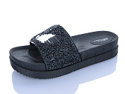 Шлепанцы Jibukang 01-752 black от магазина Frison