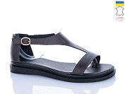 Босоножки Garti 009 коричневий шк. от магазина Frison