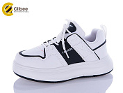 Кроссовки Clibee-Apawwa LC982 white-black от магазина Frison