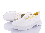 Туфли Violeta 169-13 white-yellow от магазина Frison