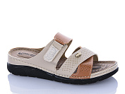 Шлепанцы Sali One 203-52 бежевий от магазина Frison