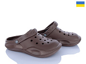 Кроксы Vladimir DS Сабо 10 т.коричневий от магазина Frison
