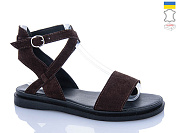 Босоножки Garti 15 коричневий замш от магазина Frison