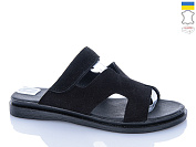 Шлепанцы Sali 55 чорний з чор-п. от магазина Frison